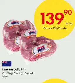 Snabbgross Lammrostbiff erbjuda
