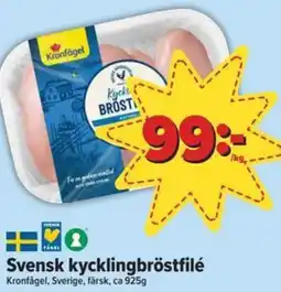 Östenssons Svensk kycklingbröstfilé erbjuda