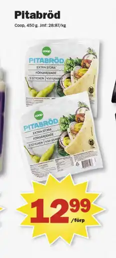 Pekås Coop pitabröd erbjuda