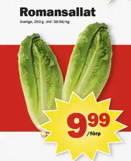 Pekås Coop sallat erbjuda