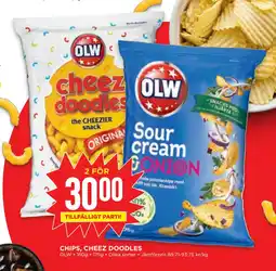 Willys Hemma CHIPS, CHEEZ DOODLES erbjuda