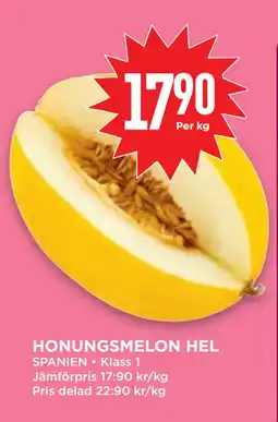 Willys Hemma HONUNGSMELON HEL erbjuda