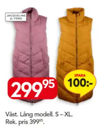 Bo Ohlsson Väst Lång modell S-XL erbjuda