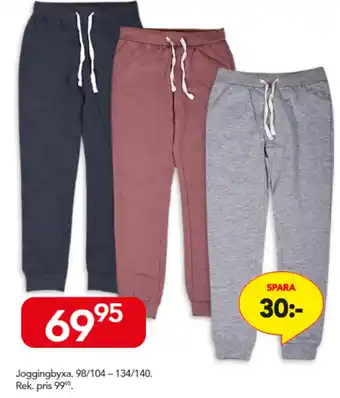 Joggingbyxa 98/104 - 134/140