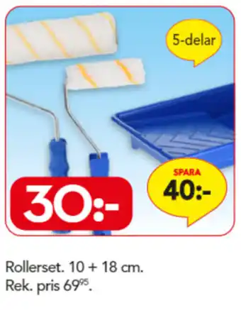 Bo Ohlsson Rollerset 10+18cm 5 delar erbjuda