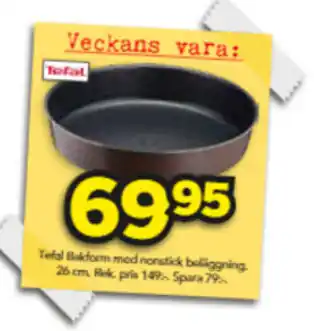 Bo Ohlsson Tefal Bekform med nonstick beginning 26cm erbjuda