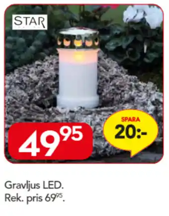 Bo Ohlsson Star Gravljus LED erbjuda