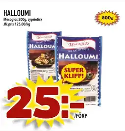 Nya Pulsen HALLOUMI erbjuda