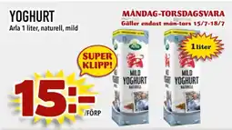 Nya Pulsen YOGHURT erbjuda