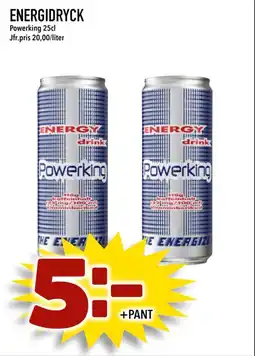 Nya Pulsen ENERGIDRYCK erbjuda
