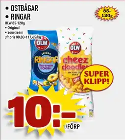 Nya Pulsen OSTBÅGAR RINGAR erbjuda