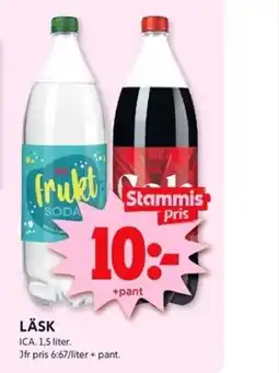 ICA Kvantum LÄSK erbjuda