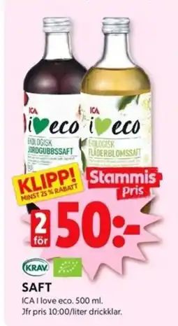 ICA Kvantum SAFT erbjuda