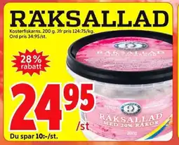 ICA Kvantum RÄKSALLAD erbjuda