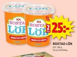 ICA Kvantum ROSTAD LÖK erbjuda