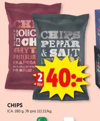 ICA Kvantum CHIPS erbjuda