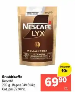 Coop Extra Snabbkaffe erbjuda