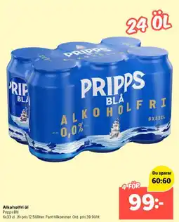 Coop Extra Alkoholfri öl erbjuda