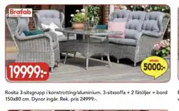 Bo Ohlsson Brafab utemöbler erbjuda