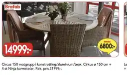 Bo Ohlsson Brafab utemöbler erbjuda