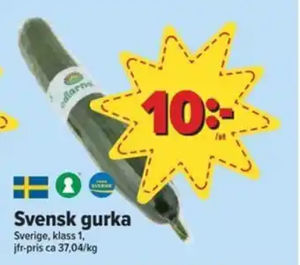 Östenssons Svensk gurka erbjuda