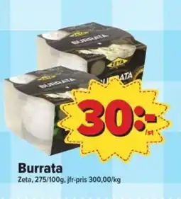 Östenssons Burrata erbjuda