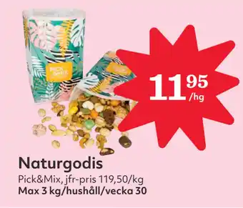 Hemköp Naturgodis erbjuda