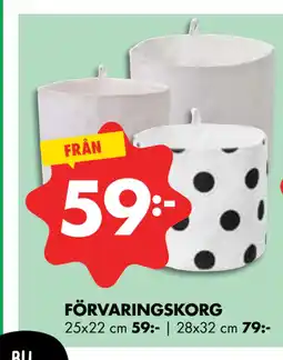 ÖoB FÖRVARINGSKORG erbjuda