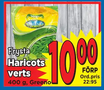 Supergrossen Haricots verts erbjuda