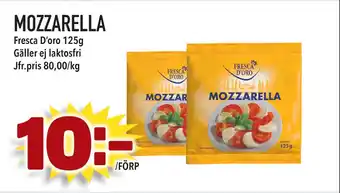 Supergrossen MOZZARELLA erbjuda