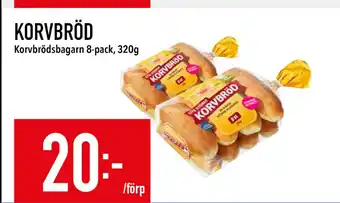 Matdax KORVBRÖD erbjuda