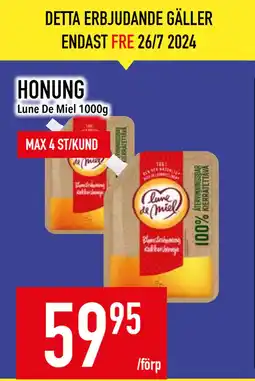 Matdax HONUNG erbjuda