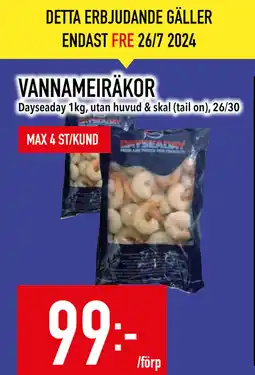 Matdax VANNAMEIRÄKOR erbjuda