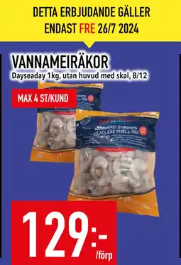 Matdax VANNAMEIRÄKOR erbjuda