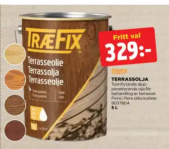 Jem&Fix TERRASSOLJA erbjuda