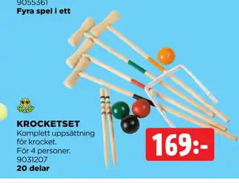 Jem&Fix KROCKETSET erbjuda