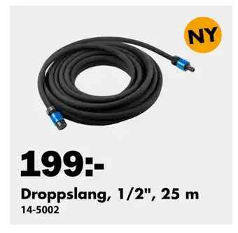 Biltema Droppslang, 1/2, 25 m erbjuda