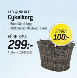 thansen Cykelkorg erbjuda