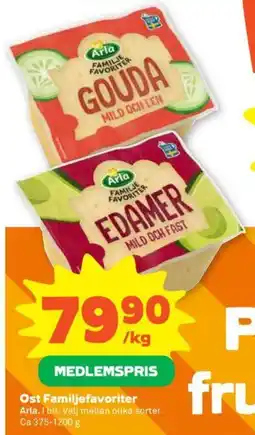 Ost Familjefavoriter