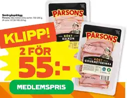 Coop Forum Smörgåspålägg erbjuda