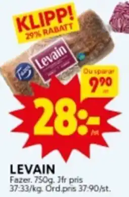 Ica Hajen Lagpris LEVAIN erbjuda