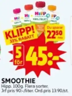 Ica Hajen Lagpris SMOOTHIE erbjuda