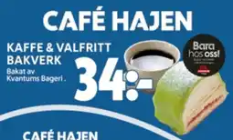 Ica Hajen Lagpris KAFFE & VALFRITT BAKVERK erbjuda