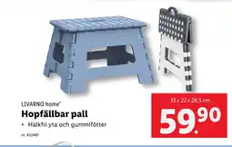Lidl Hopfällbar pall erbjuda