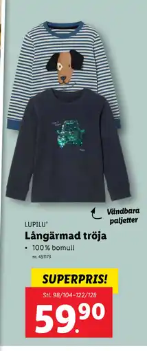 Lidl Långärmad tröja erbjuda
