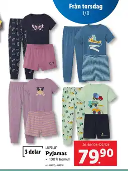 Lidl Pyjamas erbjuda