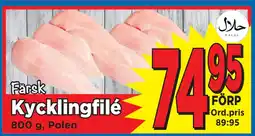 Supergrossen Kycklingfilé erbjuda