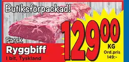 Supergrossen Ryggbiff erbjuda