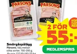 Stora Coop Smörgåspålägg erbjuda