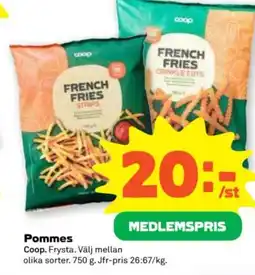 Stora Coop Pommes erbjuda